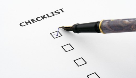 Our checklist for success